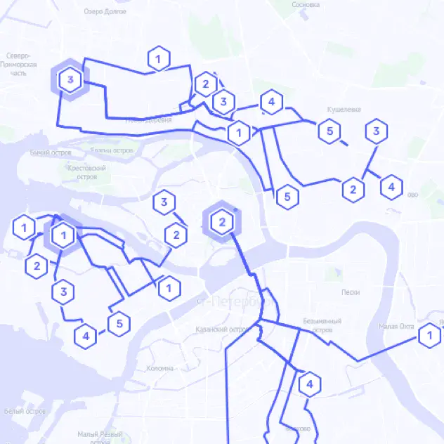 Transport logistics problem solved with the Veeroute SaaS optimizer